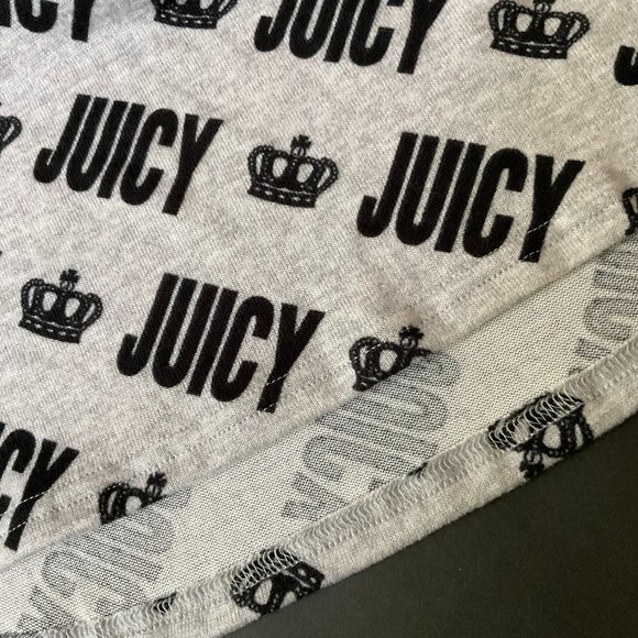 JUICY COUTURE Women's Long Sleeve Crown/Juicy Night Gown NWT Size L - Picture 4 of 8